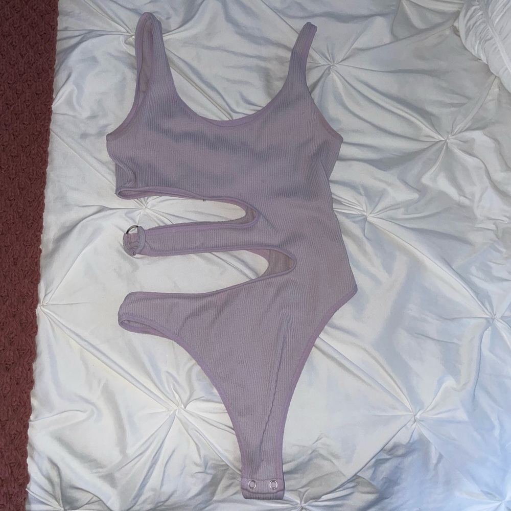 Purple bodysuit